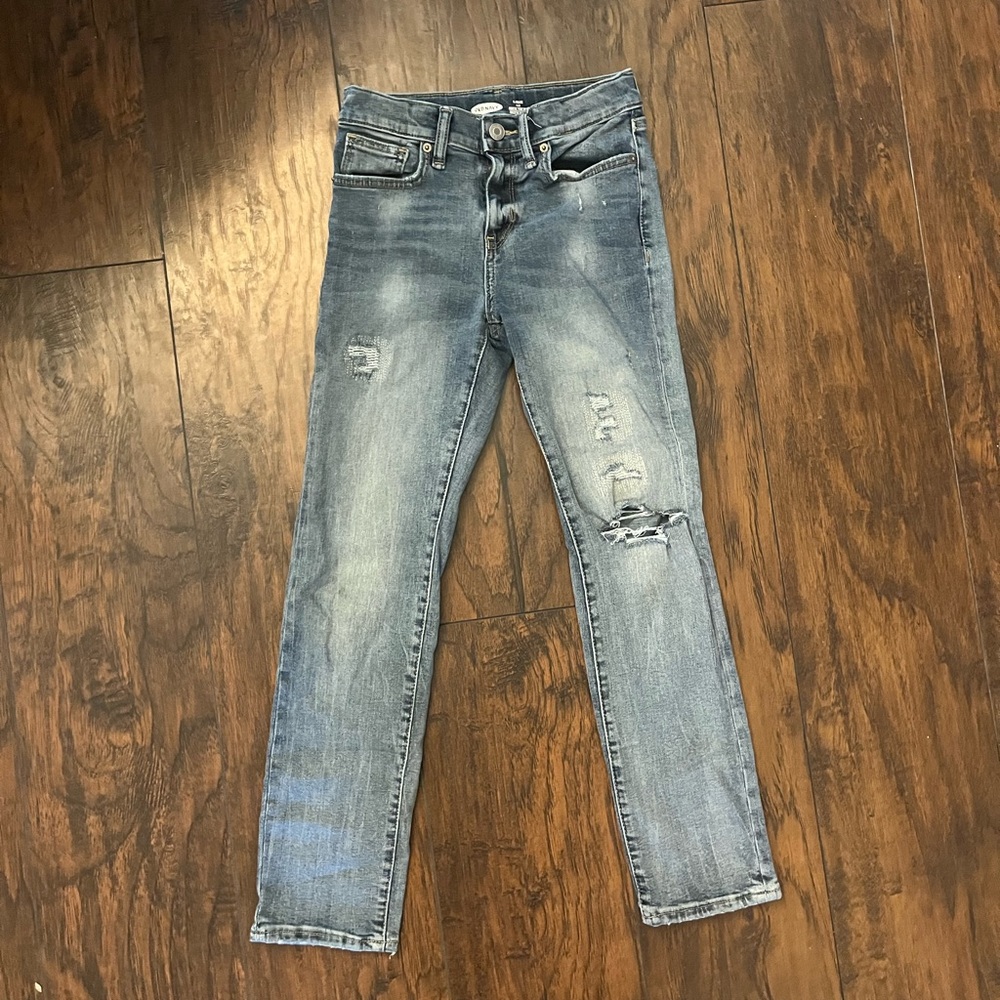 Boys Old Navy Slim Distressed Jeans size 10